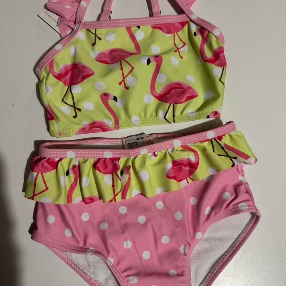 New Pete‎ & Lucy 2pc Swimsuit Size 6/6X